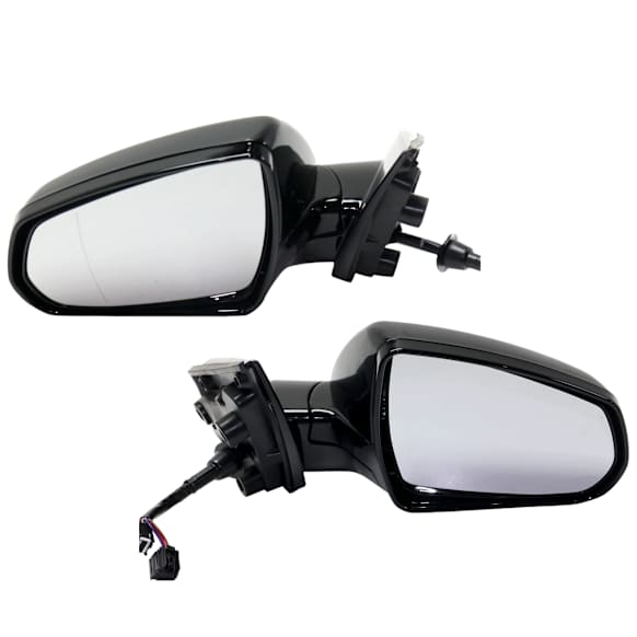 Driver and Passenger Side Mirrors, Power Adjust, Power Folding, Heated, Paintable, No Signal Light, With memory, No Puddle Light, No Auto-Dimming, No Blind Spot Feature