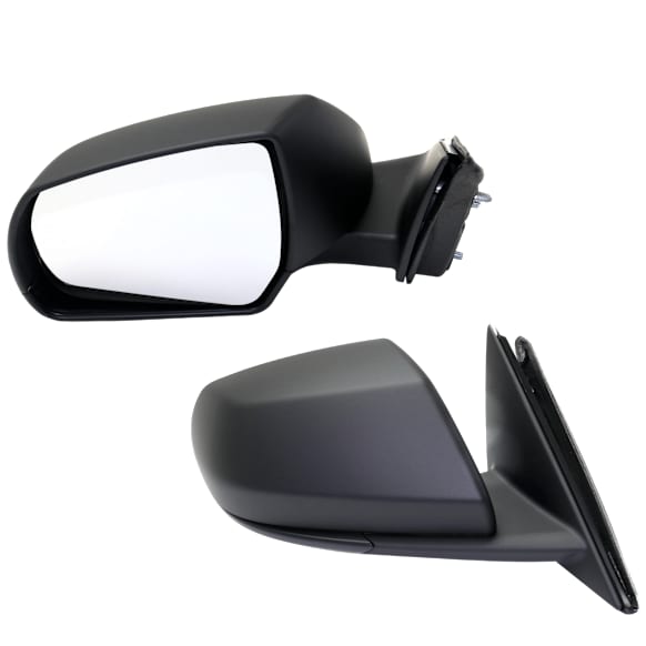 Driver and Passenger Side Mirrors, Power Adjust, Manual Folding, Heated, Paintable, No Signal Light, No Memory, No Puddle Light, No Auto-Dimming, No Blind Spot Feature