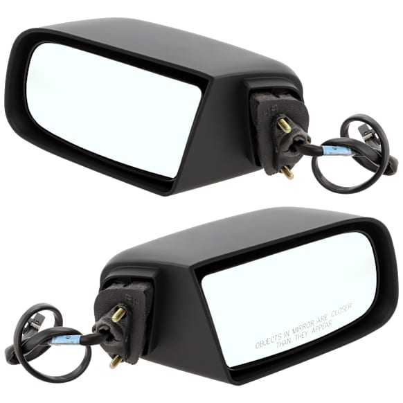Driver and Passenger Side Mirrors, Power Adjust, Non-Folding, Non-Heated, Paintable, No Signal Light, No Memory, No Puddle Light, No Auto-Dimming, No Blind Spot Feature