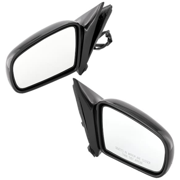 Driver and Passenger Side Mirrors, Power Adjust, Manual Folding, Non-Heated, Paintable, No Signal Light, No Memory, No Puddle Light, No Auto-Dimming, No Blind Spot Feature