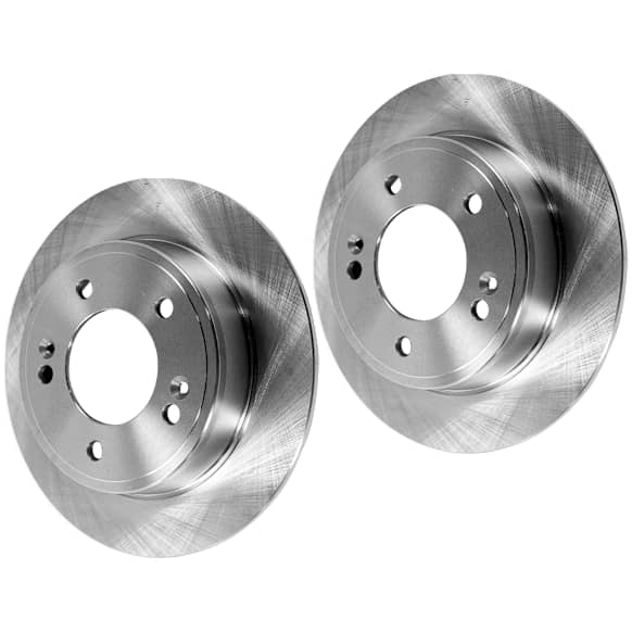 Rear Brake Disc, Plain Surface, Solid, 5 Lugs, 261.87 mm