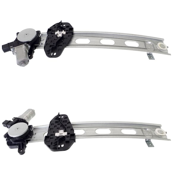 2006 Honda Civic - Coupe Front, Driver and Passenger Side Power Window Regulator, With Motor, 2-Door