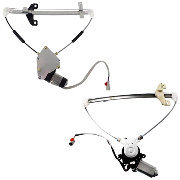 Rear, Driver and Passenger Side Window Regulators, Power, 4-Door, Sedan, Canada or USA Built Vehicle