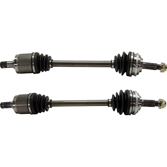 Front, Driver and Passenger Side Axle Assembly - Set of 2