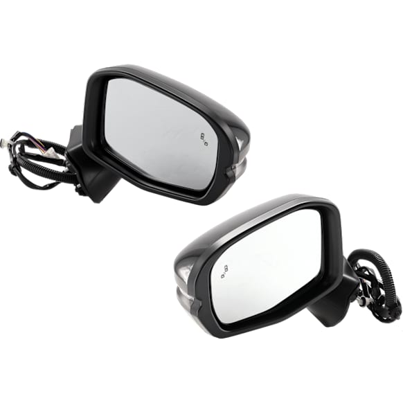 2024 Honda HR-V - Driver and Passenger Side Mirror, Power Adjust, Heated, Paintable, Manual Folding, In-housing Signal Light, With Blind Spot Glass, No Memory, No Puddle Light, No Auto-Dimming