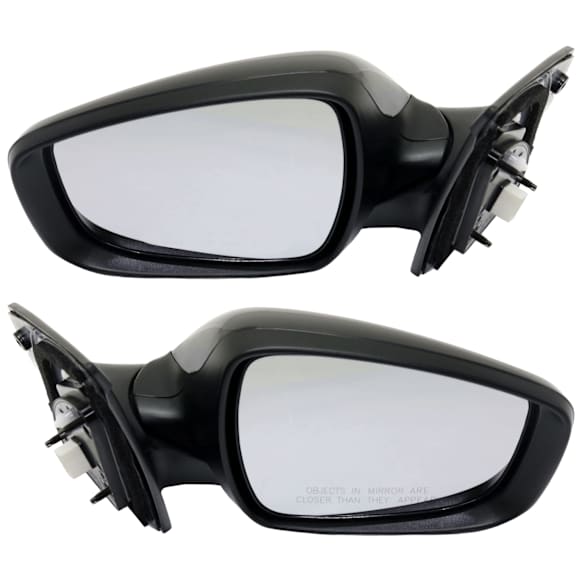Driver and Passenger Side Mirrors, Power Adjust, Manual Folding, Heated, Paintable, No Signal Light, No Memory, No Puddle Light, No Auto-Dimming, No Blind Spot Feature