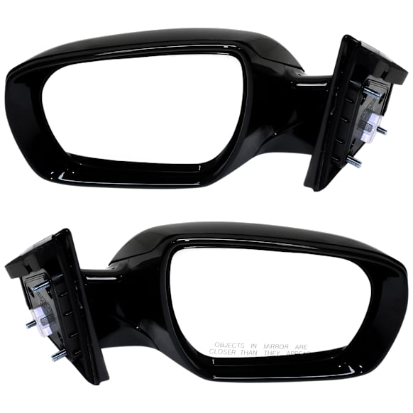 Driver and Passenger Side Mirrors, Power Adjust, Manual Folding, Heated, Paintable, In-housing Signal Light, No Memory, No Puddle Light, No Auto-Dimming, No Blind Spot Feature