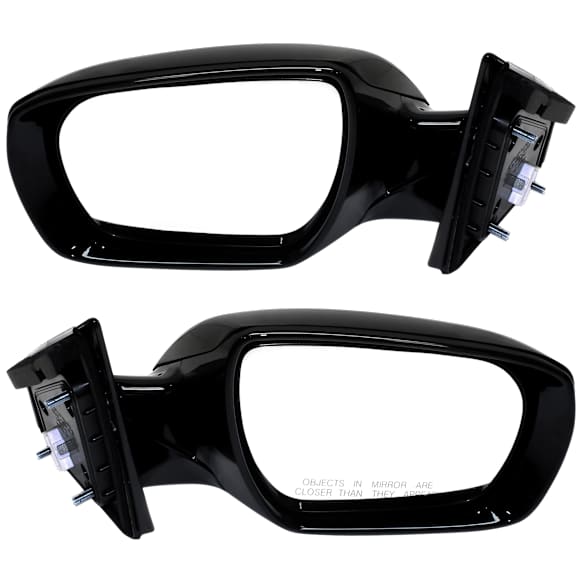 Driver and Passenger Side Mirrors, Power Adjust, Manual Folding, Heated, Paintable, No Signal Light, No Memory, No Puddle Light, No Auto-Dimming, No Blind Spot Feature