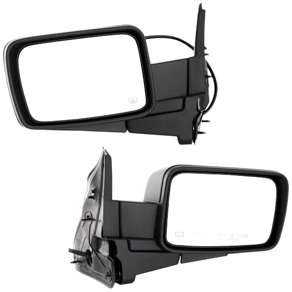 Driver and Passenger Side Mirrors, Power Adjust, Manual Folding, Heated, Paintable, No Signal Light, No Memory, No Puddle Light, No Auto-Dimming, No Blind Spot Feature