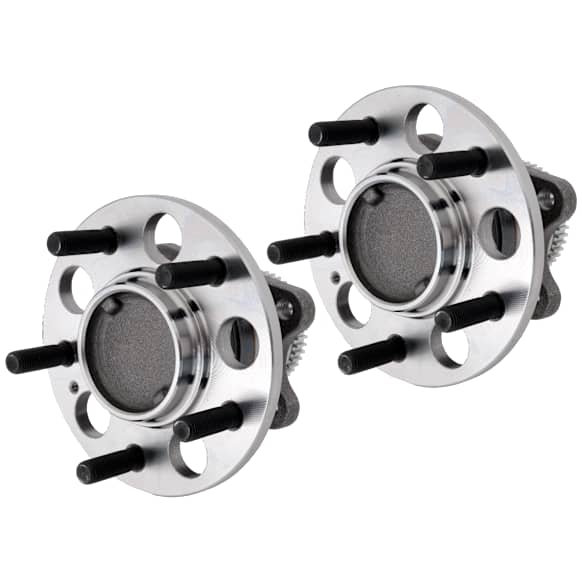 Rear, Driver and Passenger Side Wheel Hub, 5 Lugs, With Bearing