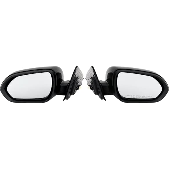 Driver and Passenger Side Mirrors, Power Adjust, Manual Folding, Non-Heated, Paintable, No Signal Light, No Memory, No Puddle Light, No Auto-Dimming, No Blind Spot Feature