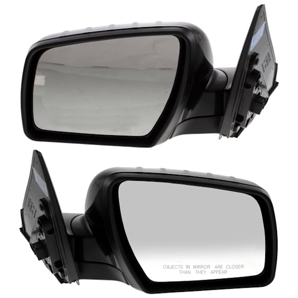 Driver and Passenger Side Mirrors, Power Adjust, Manual Folding, Heated, Paintable, No Signal Light, No Memory, No Puddle Light, No Auto-Dimming, No Blind Spot Feature