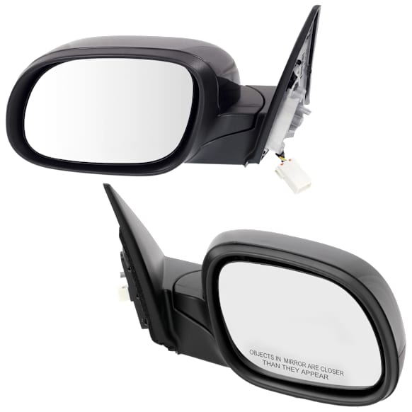Driver and Passenger Side Mirrors, Power Adjust, Manual Folding, Heated, Paintable, No Signal Light, No Memory, No Puddle Light, No Auto-Dimming, No Blind Spot Feature
