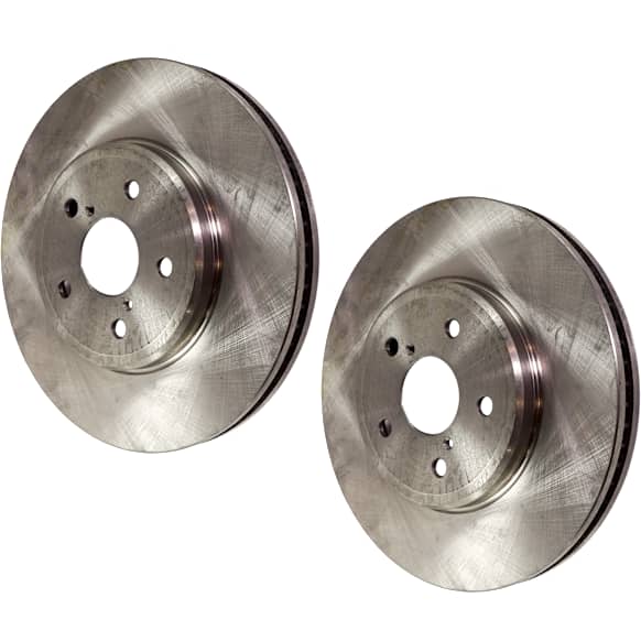 Front Brake Disc, Natural Finish, Plain Surface, Vented, 5 Lugs, 314.96 mm, 4.3L, 8Cyl