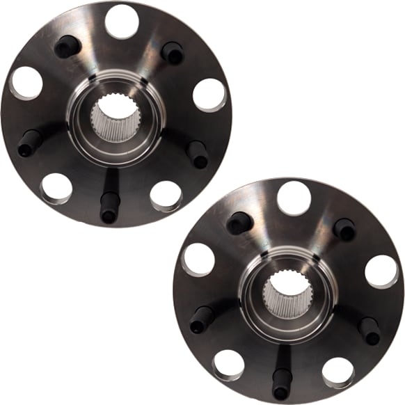 JC Whitney Rear, Driver and Passenger Side Wheel Hub, 5 Lugs, With
