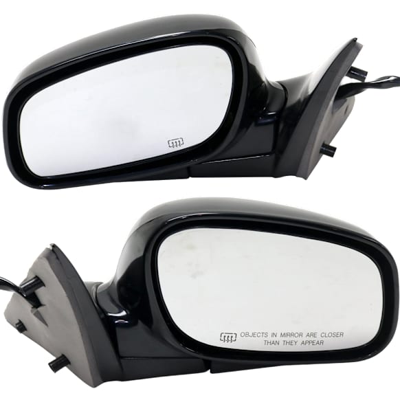 Driver and Passenger Side Mirrors, Power Adjust, Manual Folding, Heated, Paintable, No Signal Light, With memory, No Puddle Light, No Auto-Dimming, No Blind Spot Feature