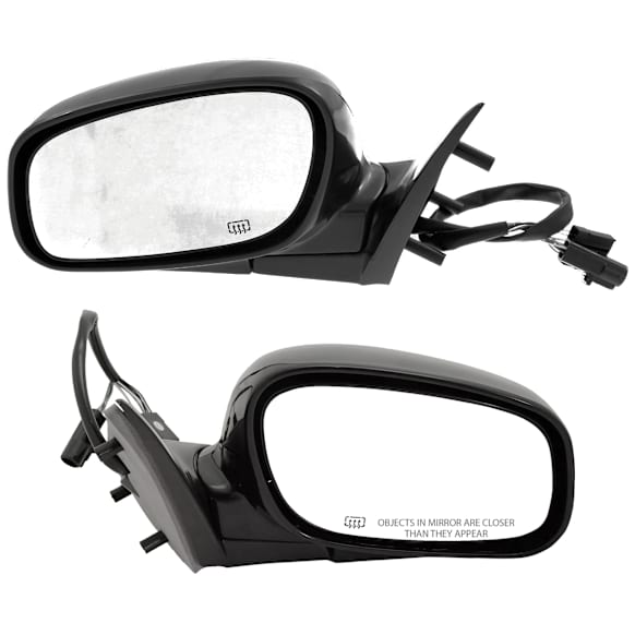 Driver and Passenger Side Mirrors, Power Adjust, Manual Folding, Heated, Paintable, No Signal Light, With memory, No Puddle Light, No Auto-Dimming, No Blind Spot Feature