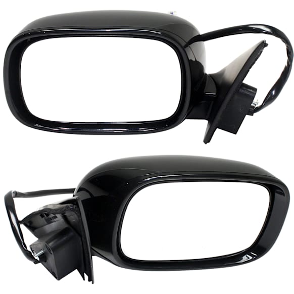 2001-2006 Lexus LS430 - Driver and Passenger Side Mirrors, Power Adjust, Power Folding, Heated, Paintable, No Signal Light, With memory, With Puddle Light, No Auto-Dimming, No Blind Spot Feature