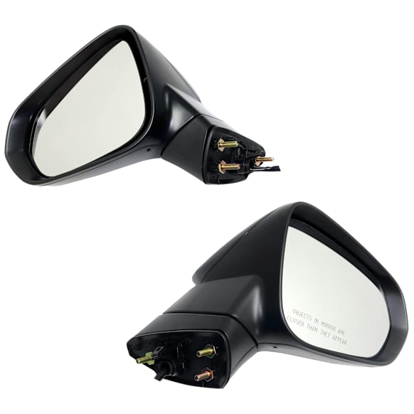 2015 Lexus NX200t Base - Driver and Passenger Side Mirror, Power Adjust, Heated, Paintable, Manual Folding, In-housing Signal Light, No Blind Spot Feature, With Memory, No Puddle Light, No Auto-Dimming