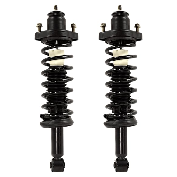 Rear, Driver and Passenger Side Fully Loaded Struts