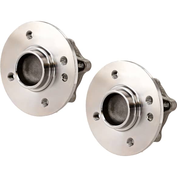 Rear, Driver and Passenger Side Wheel Hub, 4 Lugs, With Bearing, 1.6L, 4Cyl