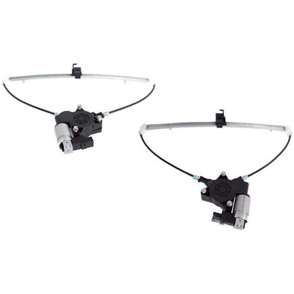 2011 Mazda CX-7 - Rear, Driver and Passenger Side Power Window Regulator, With Motor