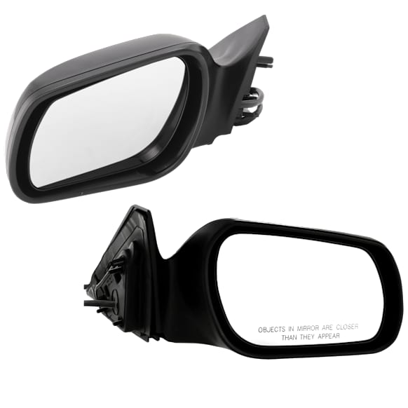 Driver and Passenger Side Mirrors, Power Adjust, Non-Folding, Non-Heated, Paintable, No Signal Light, No Memory, No Puddle Light, No Auto-Dimming, No Blind Spot Feature
