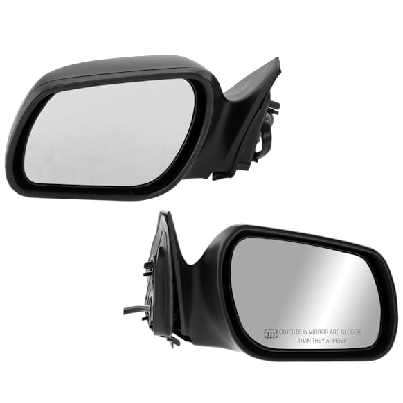 Driver and Passenger Side Mirrors, Power Adjust, Non-Folding, Heated, Paintable, No Signal Light, No Memory, No Puddle Light, No Auto-Dimming, No Blind Spot Feature