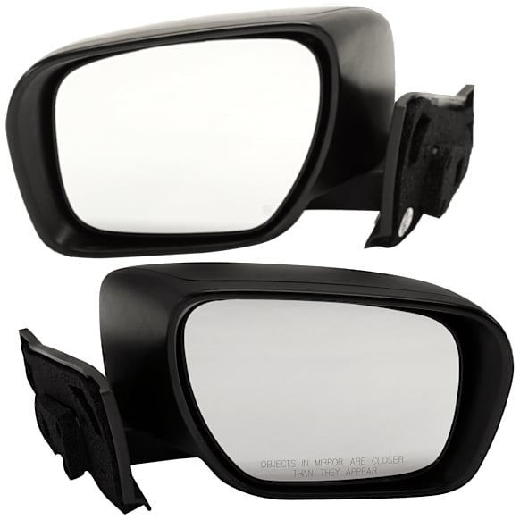 Driver and Passenger Side Mirrors, Power Adjust, Manual Folding, Non-Heated, Paintable, No Signal Light, No Memory, No Puddle Light, No Auto-Dimming, No Blind Spot Feature