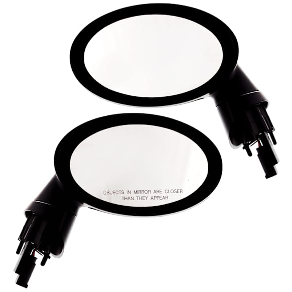 Driver and Passenger Side Mirror, Power Adjust, Heated, Manual Folding, Paintable, No Signal Light, No Memory, No Puddle Light, No Auto-Dim, No Blind Spot Feature