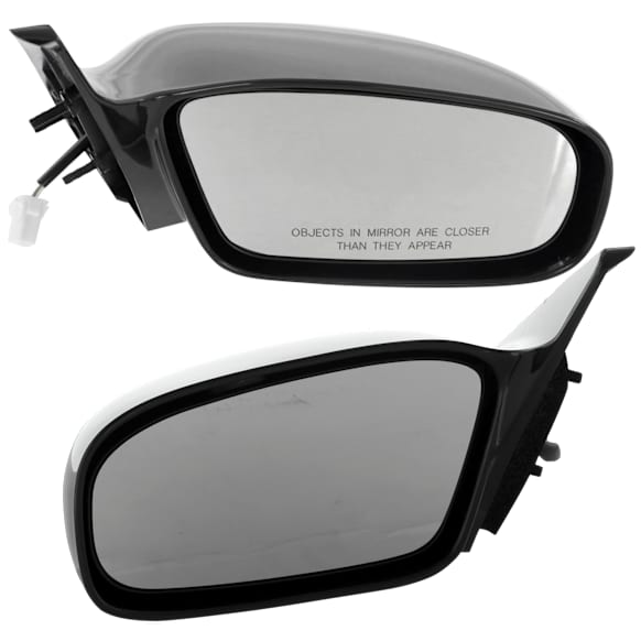 Driver and Passenger Side Mirrors, Power Adjust, Non-Folding, Non-Heated, Paintable, No Signal Light, No Memory, No Puddle Light, No Auto-Dimming, No Blind Spot Feature