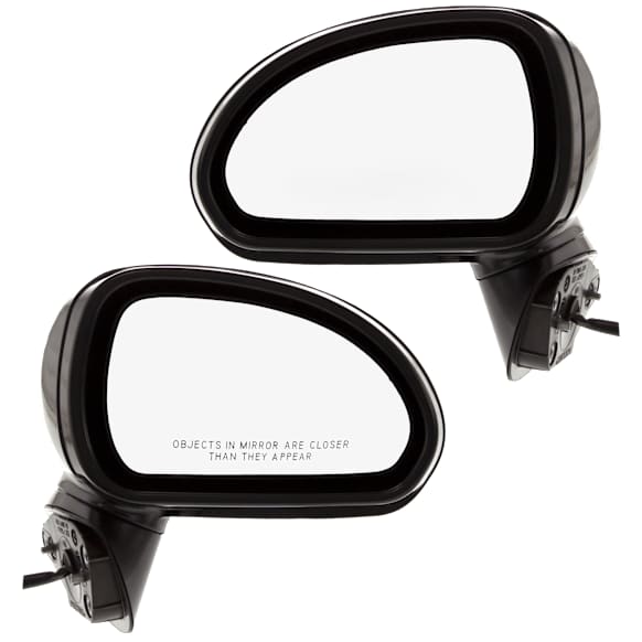 Driver and Passenger Side Mirrors, Power Adjust, Manual Folding, Heated, Paintable, No Signal Light, No Memory, No Puddle Light, No Auto-Dimming, No Blind Spot Feature