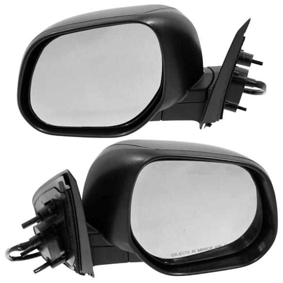 Driver and Passenger Side Mirrors, Power Adjust, Manual Folding, Heated, Paintable, No Signal Light, No Memory, No Puddle Light, No Auto-Dimming, No Blind Spot Feature