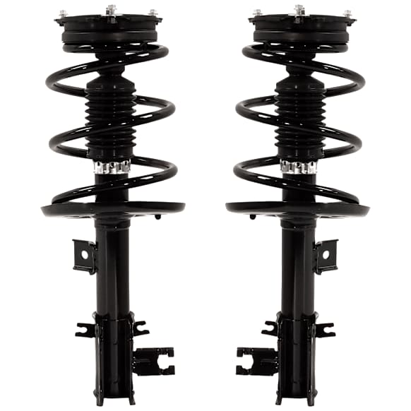 Front, Driver and Passenger Side Fully Loaded Struts