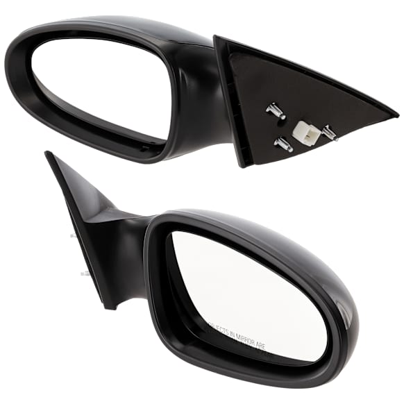 Driver and Passenger Side Mirrors, Power Adjust, Non-Folding, Non-Heated, Paintable, No Signal Light, No Memory, No Puddle Light, No Auto-Dimming, No Blind Spot Feature