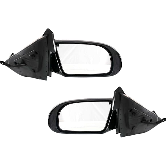 Driver and Passenger Side Mirror, Power Adjust, Heated, Non-Folding, Paintable, In-housing Signal Light, No Memory, No Puddle Light, No Auto-Dim, No Blind Spot Feature