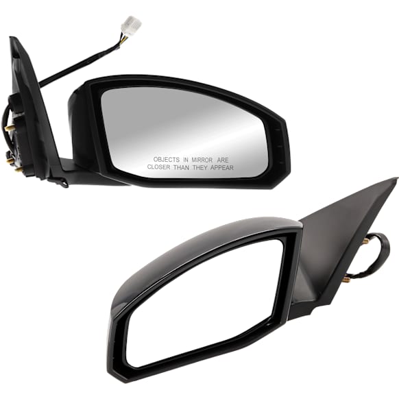 Driver and Passenger Side Mirrors, Power Adjust, Manual Folding, Heated, Paintable, No Signal Light, No Memory, No Puddle Light, No Auto-Dimming, No Blind Spot Feature