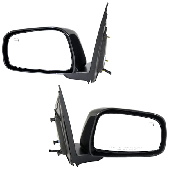 Driver and Passenger Side Mirrors, Power Adjust, Manual Folding, Heated, Paintable, No Signal Light, No Memory, No Puddle Light, No Auto-Dimming, No Blind Spot Feature