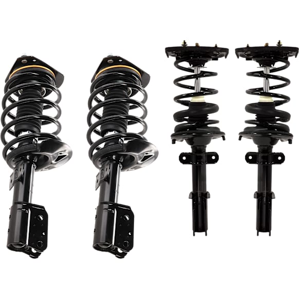 Front and Rear, Driver and Passenger Side Fully Loaded Strut, For Models With 17 in. Wheels, USA Built Vehicle