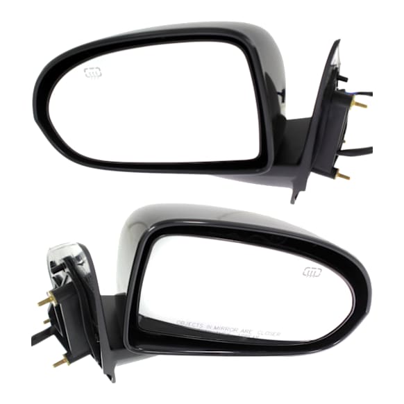 Driver and Passenger Side Mirrors, Power Adjust, Manual Folding, Heated, Paintable, No Signal Light, No Memory, No Puddle Light, No Auto-Dimming, No Blind Spot Feature, Type 2