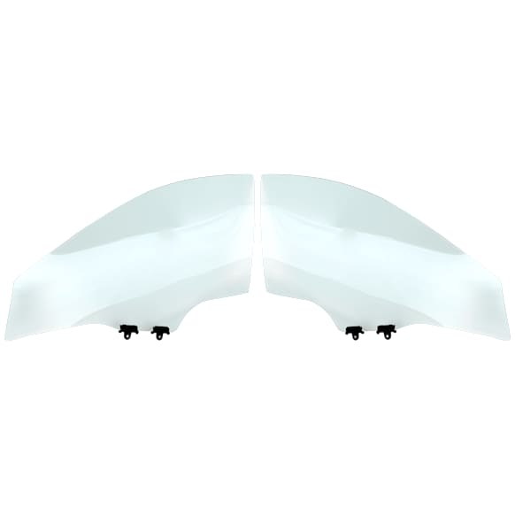 Front, Driver and Passenger Side Door Glasses, Green Tint, Replaces NAGS No. FD23799GTY, FD23800GTY
