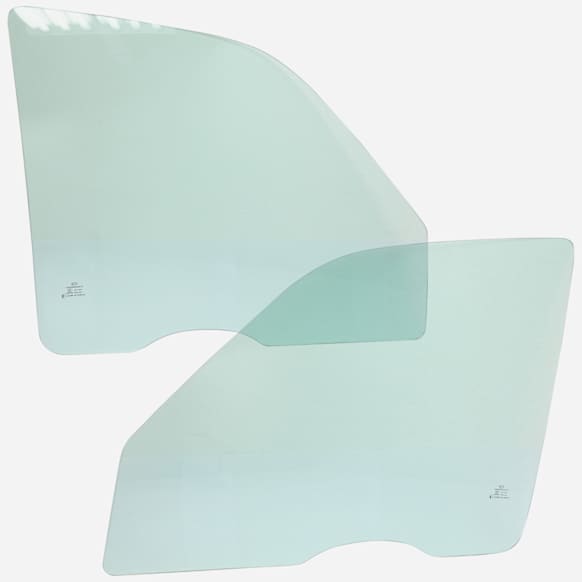 2000 Honda CR-V - Front, Driver and Passenger Side Door Glass, Green Tint, FD20125 GTNN, FD20126 GTNN