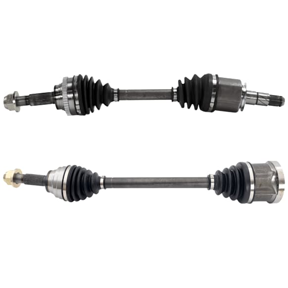 2012 Infiniti G37 X - Front, Driver and Passenger Side Axle Assembly, AWD, 3.7L 6Cyl Sedan