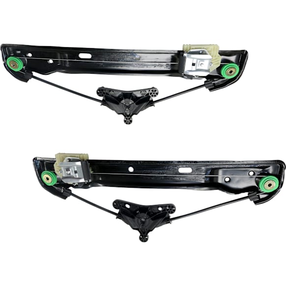 Rear, Driver and Passenger Side Power Window Regulator, Without Motor