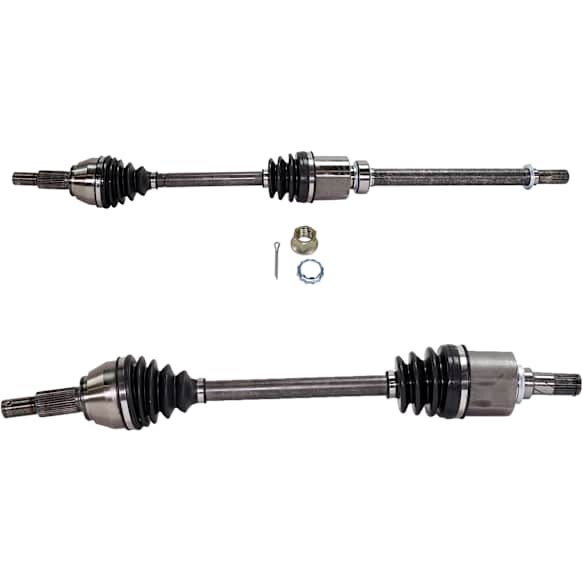 Sedan Front, Driver and Passenger Side Axle Assembly - Set of 2, 2.5L, 4Cyl