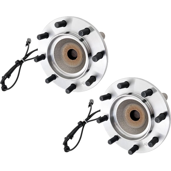 2018 Nissan NV2500 - Front, Driver and Passenger Side Wheel Hub, RWD, 8 Lugs, With Bearing