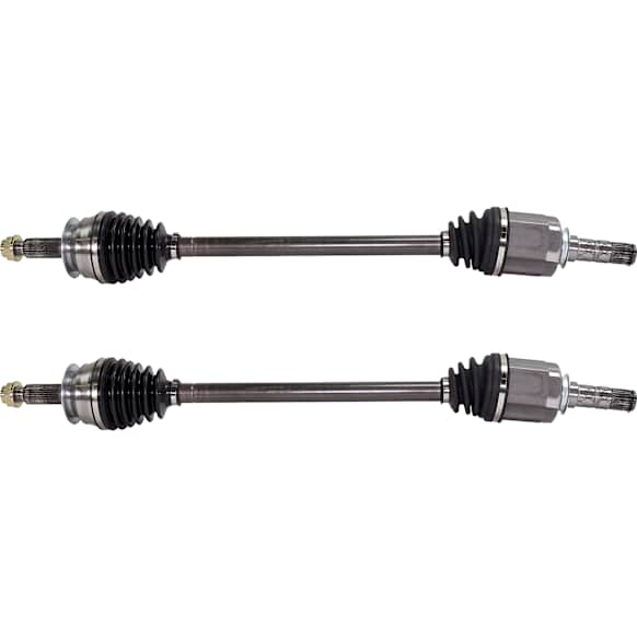 Front, Driver and Passenger Side Axle Assembly - Set of 2