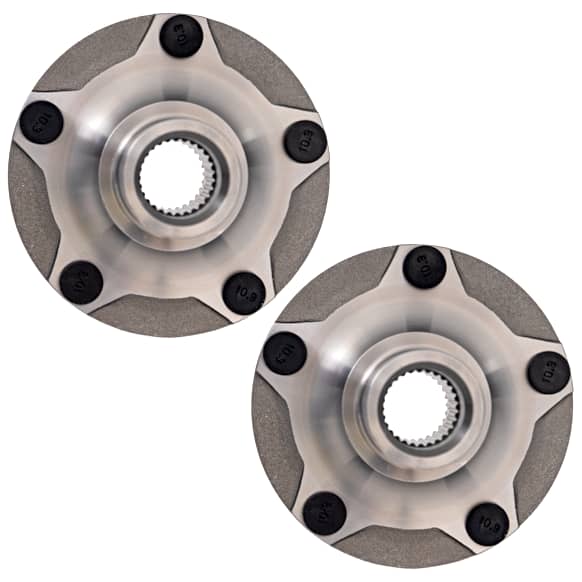 Front, Driver and Passenger Side Wheel Hub, 5 Lugs, With Bearing, 2.0L, 4Cyl