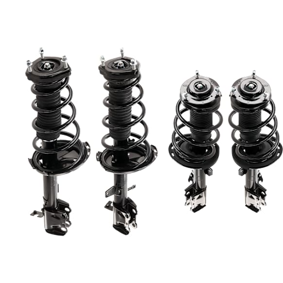 Front and Rear, Driver and Passenger Side Fully Loaded Struts, 3.5L Engine, AWD, USA Built Vehicle, For Models Without Sport Suspension