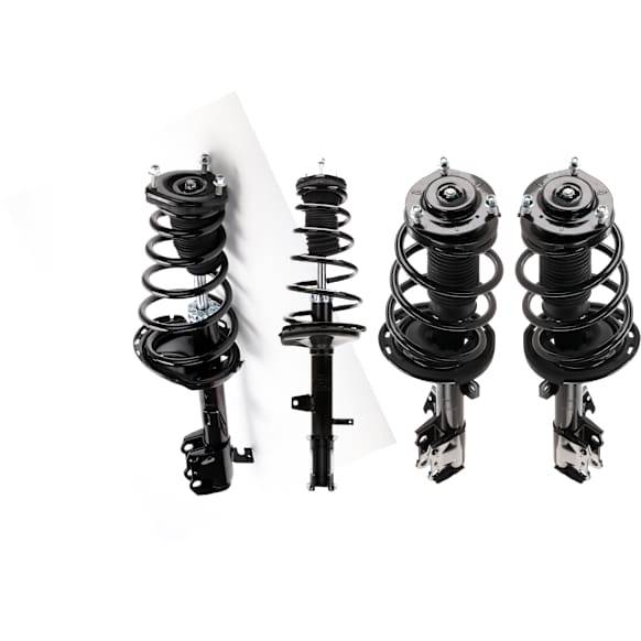 Front and Rear, Driver and Passenger Side Fully Loaded Struts, AWD